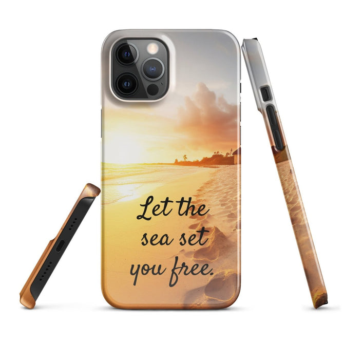 iPhone® Snap Case - Nature - Beach Style 1 - Glossy - iPhone 12 Pro Max