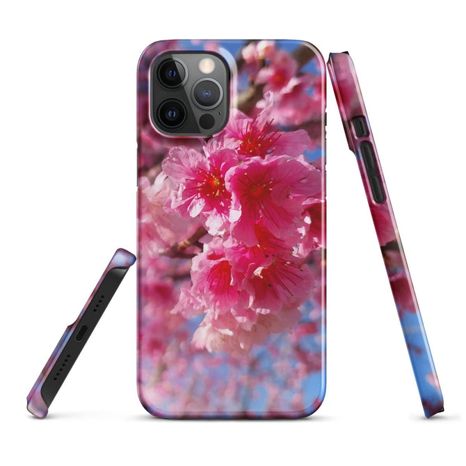 iPhone® Snap Case - Nature - Flowers Style 1 - Glossy - iPhone 12 Pro Max