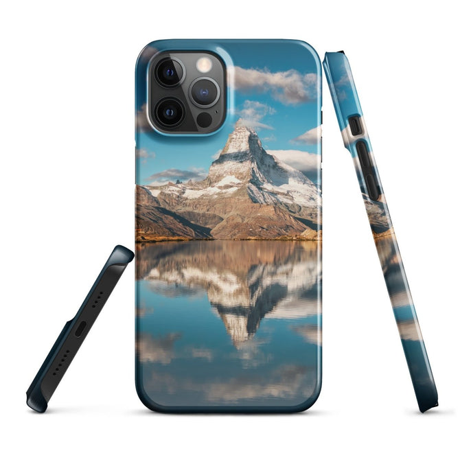 iPhone® Snap Case - Nature - Mountain Style 1 - Glossy - iPhone 12 Pro Max