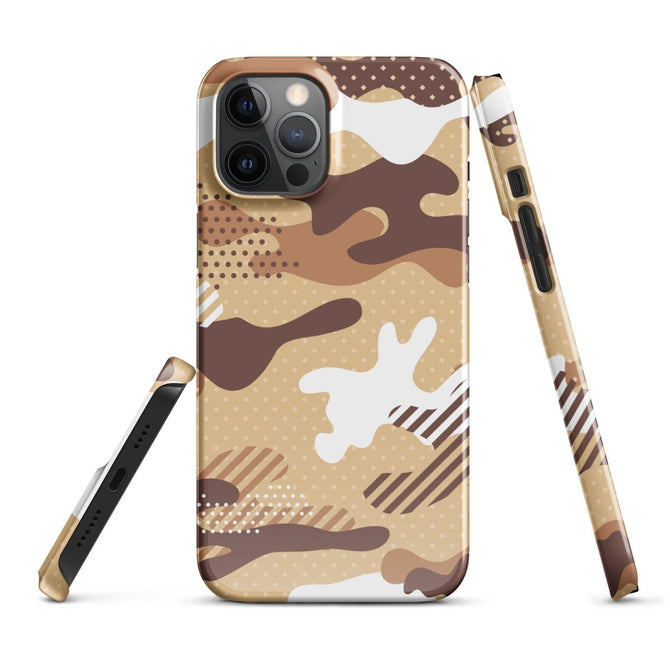 iPhone® Snap Case - Pattern - Desert Camo 1 - Glossy - iPhone 12 Pro Max