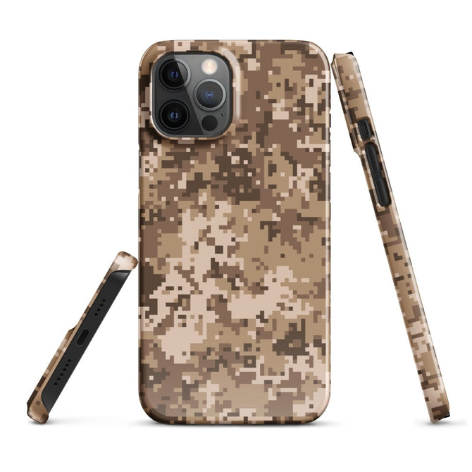 iPhone® Snap Case - Pattern - Desert Camo 2 - Glossy - iPhone 12 Pro Max