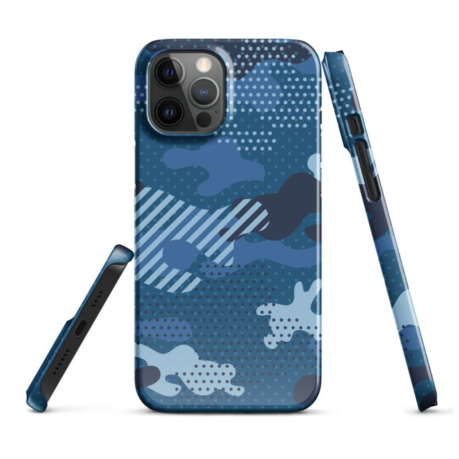 iPhone® Snap Case - Pattern - Water Camo 1 - Glossy - iPhone 12 Pro Max