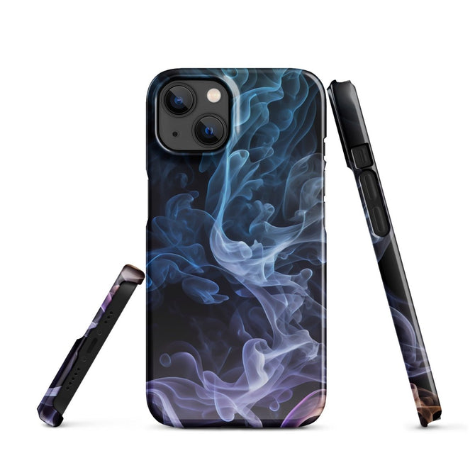 iPhone® Snap Case - Abstract - Smoke Style 3 - Glossy - iPhone 13