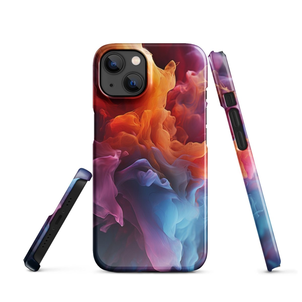 iPhone® Snap Case - Abstract - Smoke Style 5 - Glossy - iPhone 13