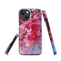 iPhone® Snap Case - Nature - Flowers Style 1 - Glossy - iPhone 13