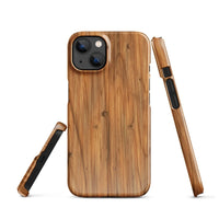 iPhone® Snap Case - Nature - Wood 1 - Glossy - iPhone 13