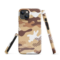 iPhone® Snap Case - Pattern - Desert Camo 1 - Glossy - iPhone 13