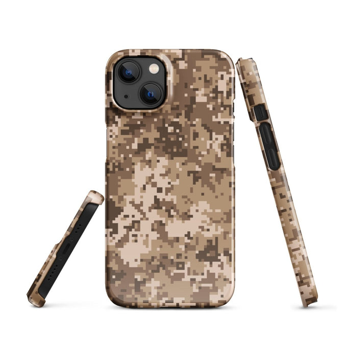 iPhone® Snap Case - Pattern - Desert Camo 2 - Glossy - iPhone 13