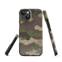 iPhone® Snap Case - Pattern - Forest Camo 1 - Glossy - iPhone 13