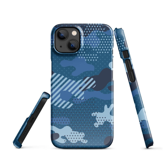 iPhone® Snap Case - Pattern - Water Camo 1 - Glossy - iPhone 13