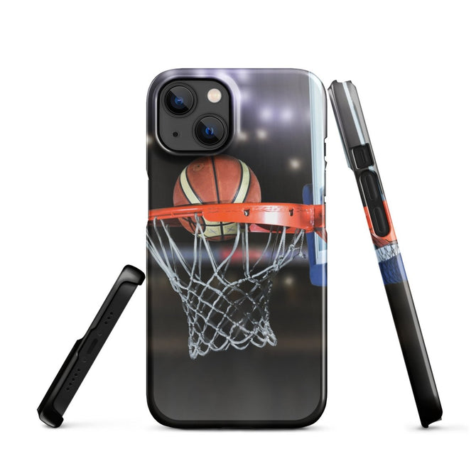 iPhone® Snap Case - Sports - Basketball Style 1 - Glossy - iPhone 13