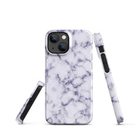 iPhone® Snap Case - Pattern - Marble - Purple Style 1 - Glossy - iPhone 13 Mini