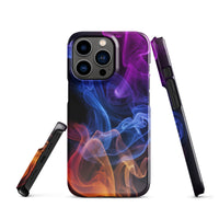 iPhone® Snap Case - Abstract - Smoke Style 4 - Glossy - iPhone 13 Pro