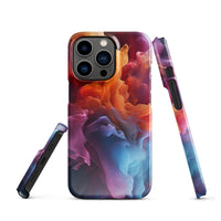 iPhone® Snap Case - Abstract - Smoke Style 5 - Glossy - iPhone 13 Pro