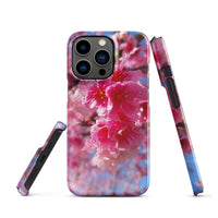 iPhone® Snap Case - Nature - Flowers Style 1 - Glossy - iPhone 13 Pro