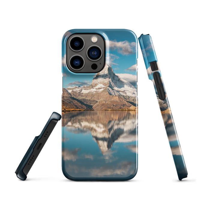 iPhone® Snap Case - Nature - Mountain Style 1 - Glossy - iPhone 13 Pro