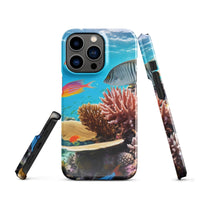 iPhone® Snap Case - Nature - Sea Style 1 - Glossy - iPhone 13 Pro