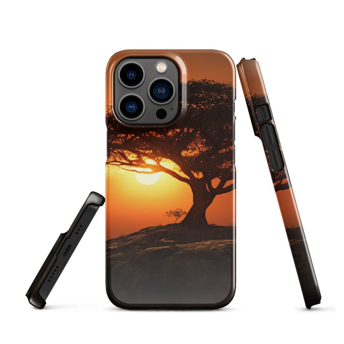 iPhone® Snap Case - Nature - Sunset Style 1 - Glossy - iPhone 13 Pro