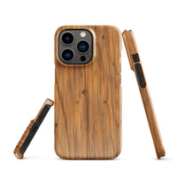 iPhone® Snap Case - Nature - Wood 1 - Glossy - iPhone 13 Pro