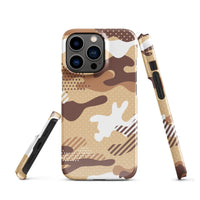 iPhone® Snap Case - Pattern - Desert Camo 1 - Glossy - iPhone 13 Pro