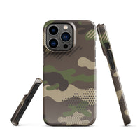 iPhone® Snap Case - Pattern - Forest Camo 1 - Glossy - iPhone 13 Pro