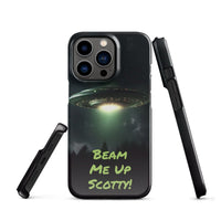 iPhone® Snap Case - Space - Alien UFO Style 1 - Glossy - iPhone 13 Pro