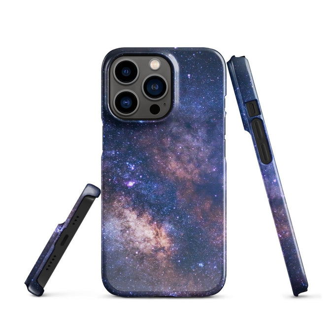 iPhone® Snap Case - Space - Stars/Galaxy Style 1 - Glossy - iPhone 13 Pro