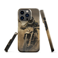 iPhone® Snap Case - Transportation (Offroad) - Dirt Bike Style 1 - Glossy - iPhone 13 Pro