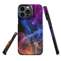 iPhone® Snap Case - Abstract - Smoke Style 4 - Glossy - iPhone 13 Pro Max