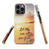 iPhone® Snap Case - Nature - Beach Style 1 - Glossy - iPhone 13 Pro Max