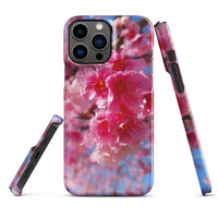 iPhone® Snap Case - Nature - Flowers Style 1 - Glossy - iPhone 13 Pro Max