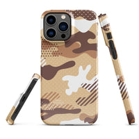 iPhone® Snap Case - Pattern - Desert Camo 1 - Glossy - iPhone 13 Pro Max