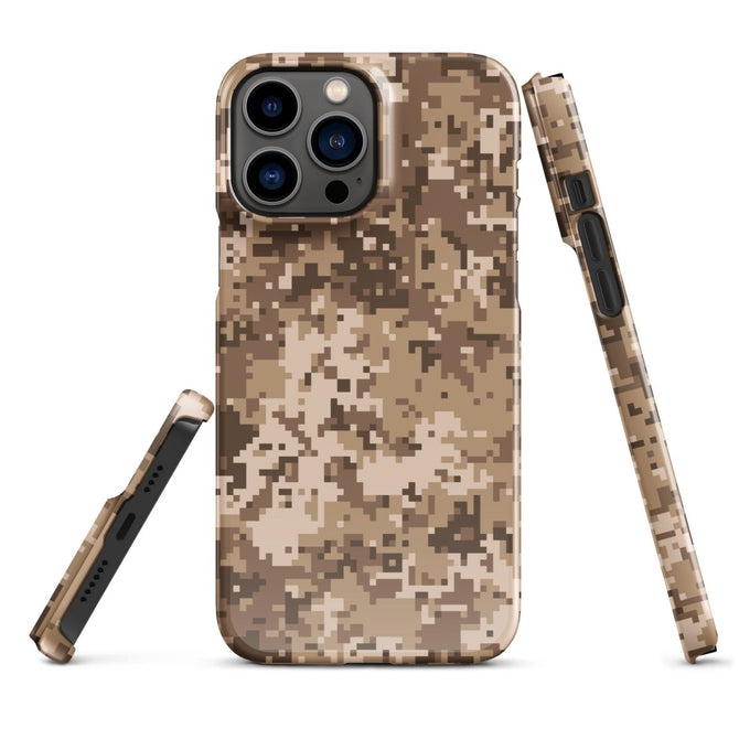 iPhone® Snap Case - Pattern - Desert Camo 2 - Glossy - iPhone 13 Pro Max