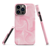 iPhone® Snap Case - Pattern - Marble - Pink Style 2 - Glossy - iPhone 13 Pro Max