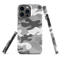 iPhone® Snap Case - Pattern - Winter Camo 1 - Glossy - iPhone 13 Pro Max