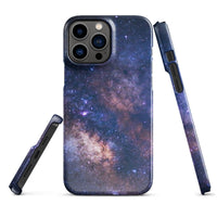 iPhone® Snap Case - Space - Stars/Galaxy Style 1 - Glossy - iPhone 13 Pro Max