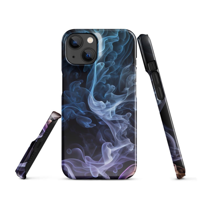 iPhone® Snap Case - Abstract - Smoke Style 3 - Glossy - iPhone 14