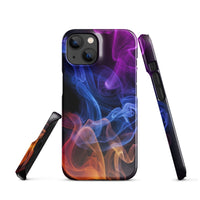 iPhone® Snap Case - Abstract - Smoke Style 4 - Glossy - iPhone 14