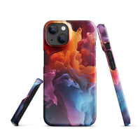 iPhone® Snap Case - Abstract - Smoke Style 5 - Glossy - iPhone 14