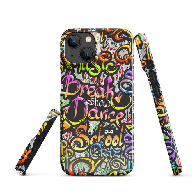 iPhone® Snap Case - Pattern - Graffiti 1 - Glossy - iPhone 14