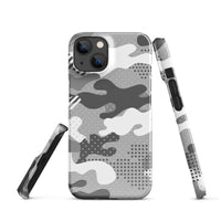 iPhone® Snap Case - Pattern - Winter Camo 1 - Glossy - iPhone 14