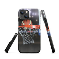 iPhone® Snap Case - Sports - Basketball Style 1 - Glossy - iPhone 14