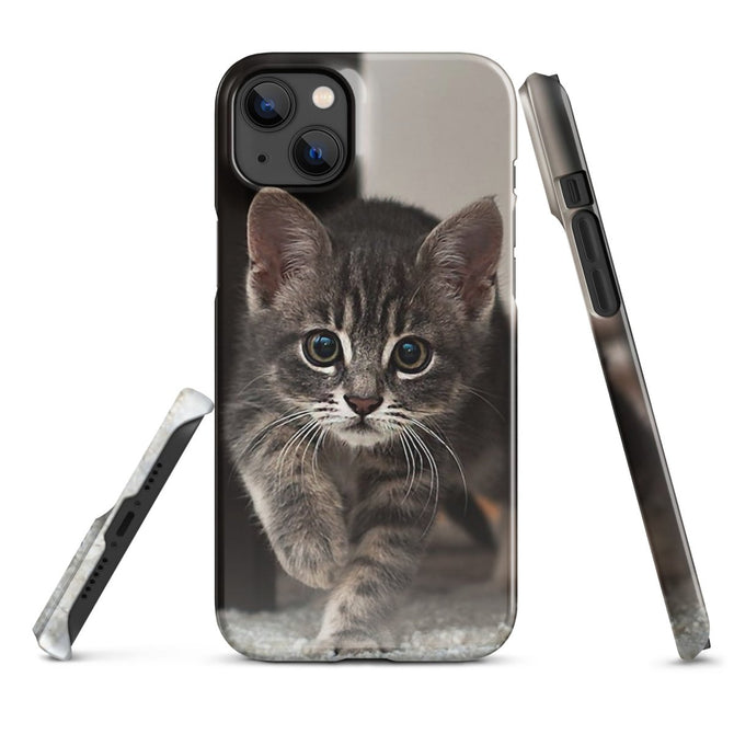 iPhone® Snap Case - Animal - Cat Style 1 - Glossy - iPhone 14 Plus