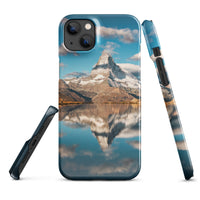 iPhone® Snap Case - Nature - Mountain Style 1 - Glossy - iPhone 14 Plus