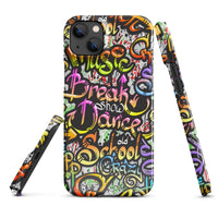 iPhone® Snap Case - Pattern - Graffiti 1 - Glossy - iPhone 14 Plus