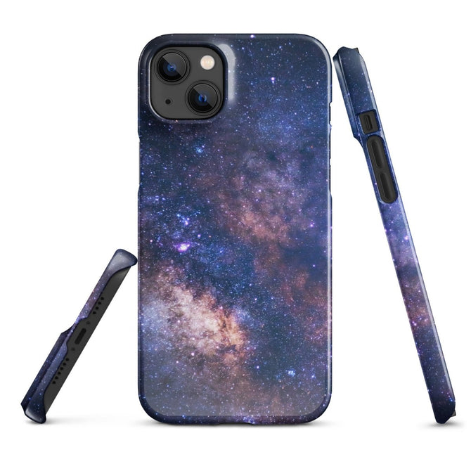 iPhone® Snap Case - Space - Stars/Galaxy Style 1 - Glossy - iPhone 14 Plus