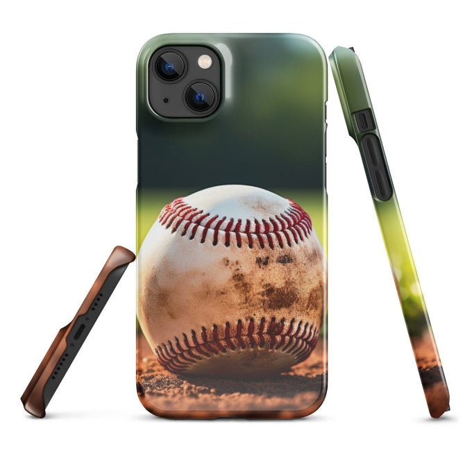 iPhone® Snap Case - Sports - Baseball Style 1 - Glossy - iPhone 14 Plus