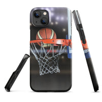 iPhone® Snap Case - Sports - Basketball Style 1 - Glossy - iPhone 14 Plus