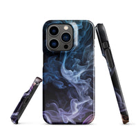 iPhone® Snap Case - Abstract - Smoke Style 3 - Glossy - iPhone 14 Pro