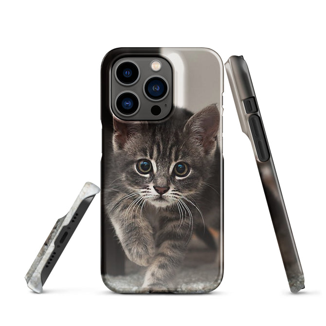 iPhone® Snap Case - Animal - Cat Style 1 - Glossy - iPhone 14 Pro